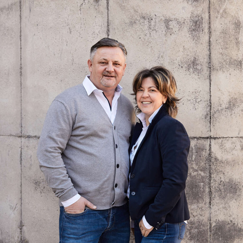 Helmut und Roswitha Schwarz von der Baufirma Helmut baut GmbH