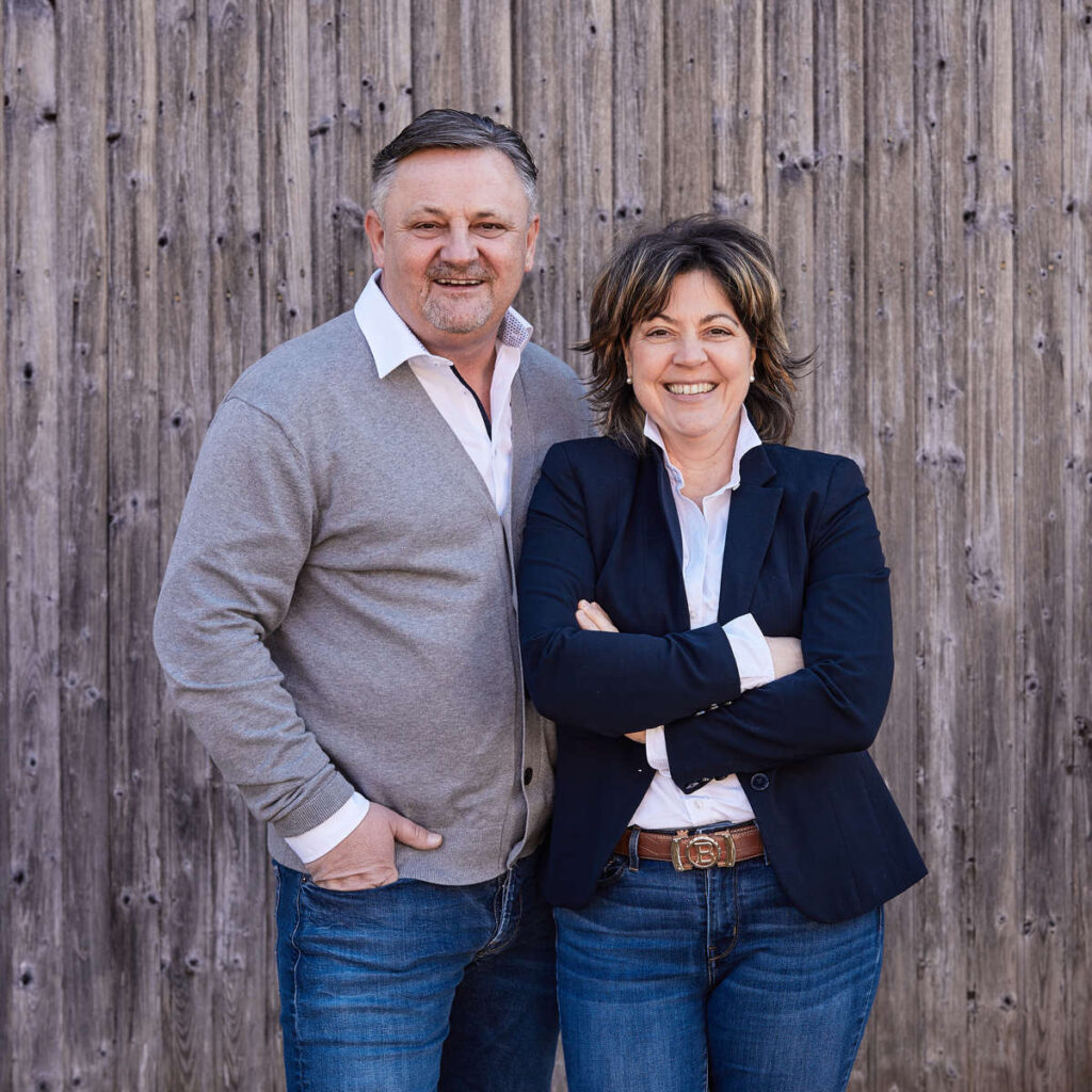 Helmut und Roswitha Schwarz von der Baufirma Helmut baut GmbH